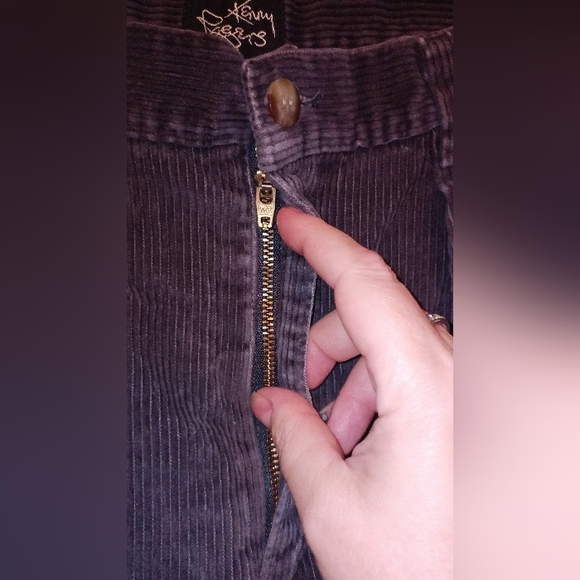 🆓 With $25 Dollar Purchase! Kenny Rogers (corduroy) dress pants**Vintage** - Picture 3 of 9